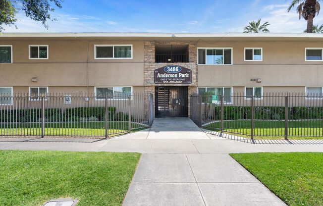 Anderson Park Apartments- Riverside, CA