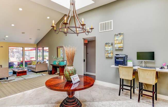 Clubhouse Interior at Mission Sierra Apartments, California, 94587