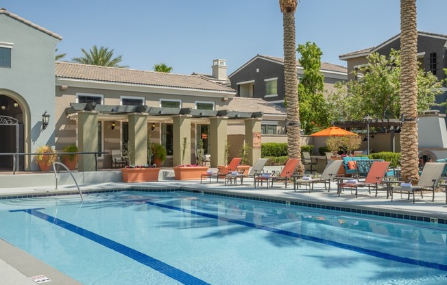 Outdoor Swimming Pool | Best Apartments In North Las Vegas | Avanti