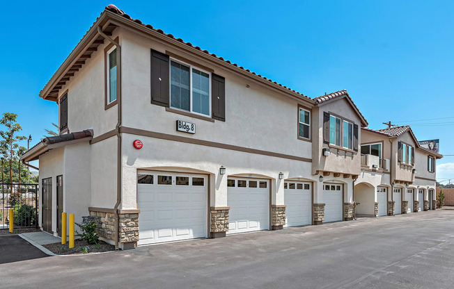 Garages at LEVANTE APARTMENT HOMES, Fontana, CA, 92335