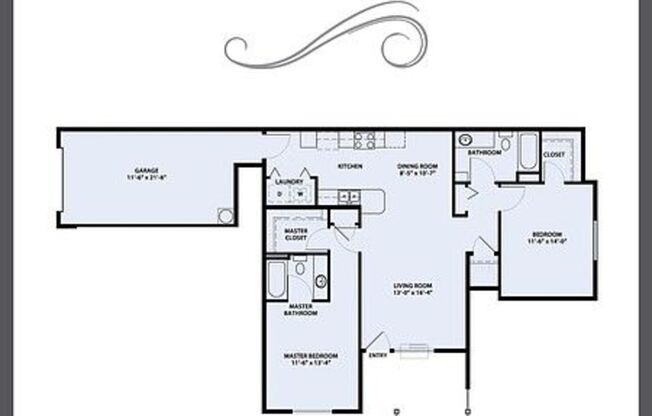 2 beds, 2 baths, 1,125 sqft, $1,930