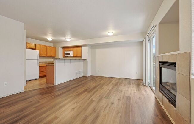 Wonderful End-unit townhome that backs to beautiful open space!
