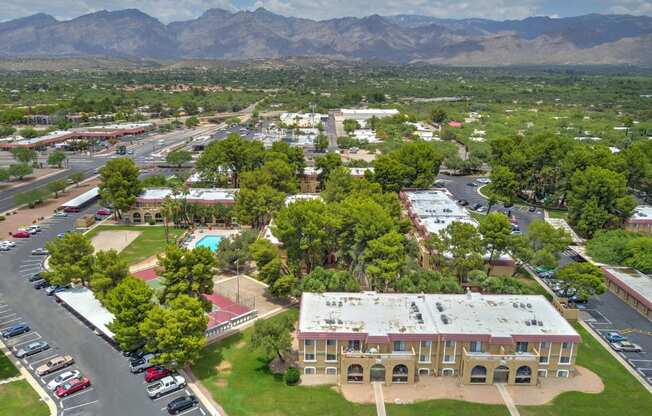 Arial View at The View At Catalina Apartments in Tucson, AZ