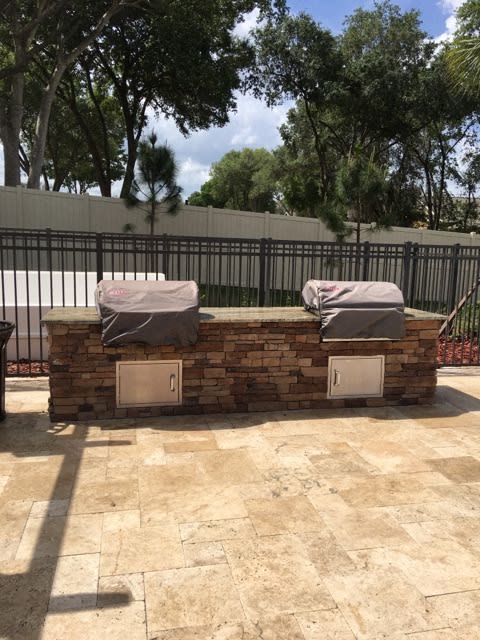 Valrico Station Grilling Area