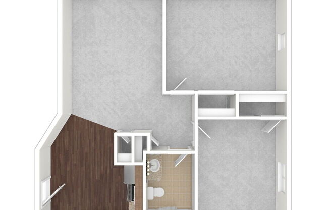 2 beds, 1 bath, 770 sqft, $2,040