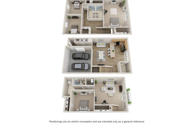 4 beds, 3.5 baths, 3,100 sqft, $2,275, Unit 307