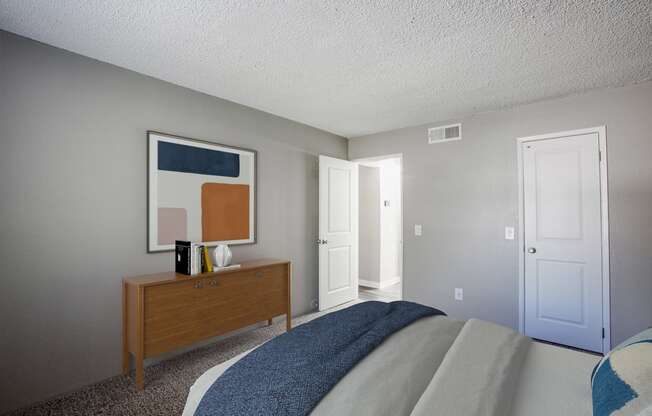 One Bedroom 625sqft bedroom at River Oaks Apartments in Tucson