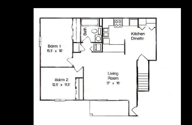 2 beds, 1 bath, $1,685