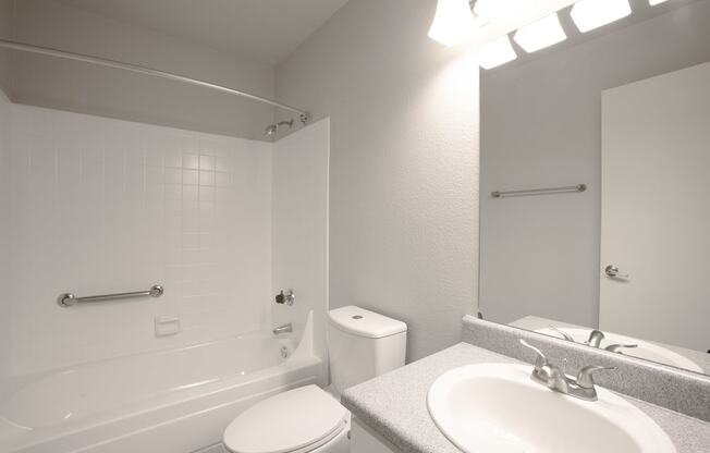 Bathroom at Orange Tree Village Apartments in Tucson AZ