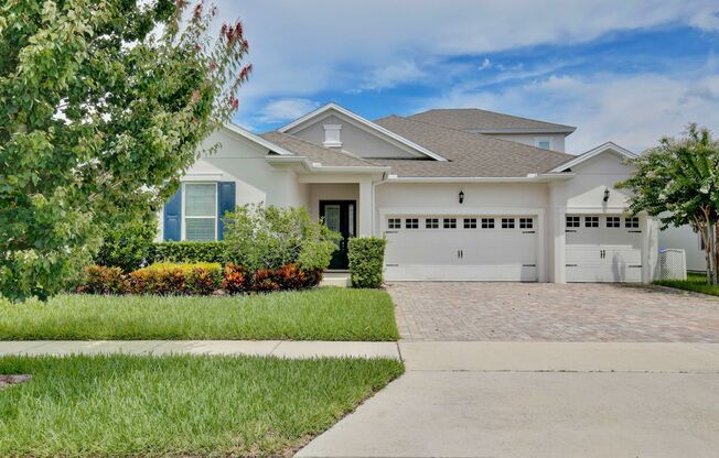 Elegant 5-Bedroom Pool Home for Rent in Sanctuary at Hamlin – 3,097 Sq Ft of Upgraded Luxury in Winter Garden