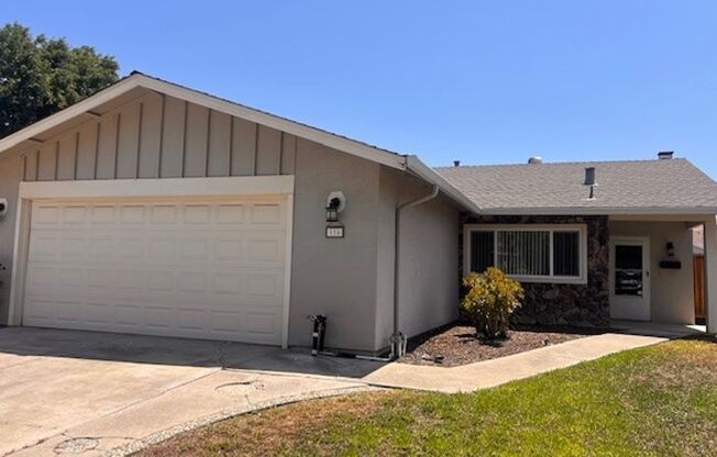 Updated 4BR/2BA Home in South San Jose