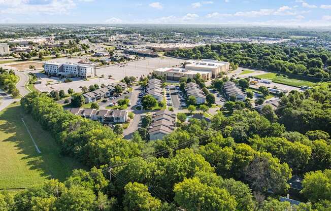 Aerial View of Park at Olathe Station