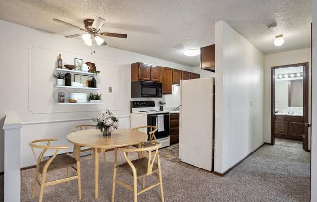 Separate Dining Area with Overhead lighting