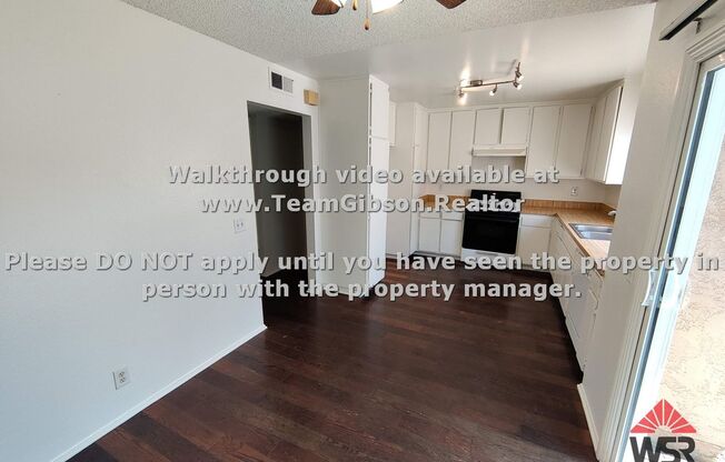3 Bedroom - 1 1/2 Bath Condo
