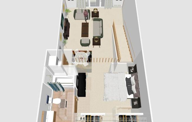 1 bed, 1.5 baths, 810 sqft, $1,480, Unit 290-309