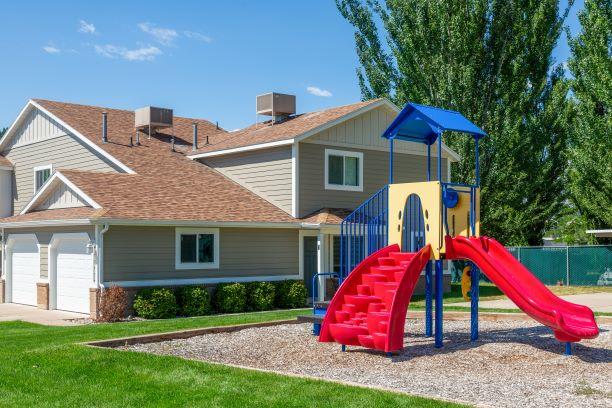 Playground And Playing Field at Devonshire Court Apartments & Townhomes, Utah, 84341