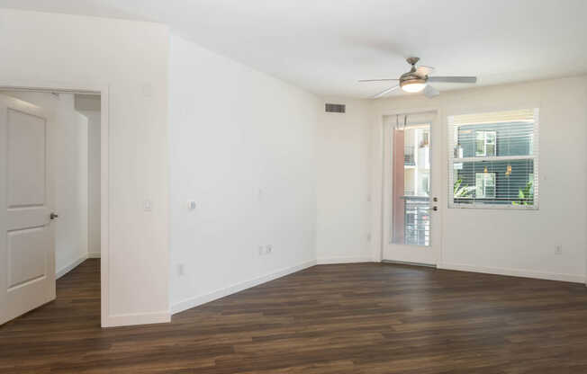 Living Room with Hard Surface Flooring