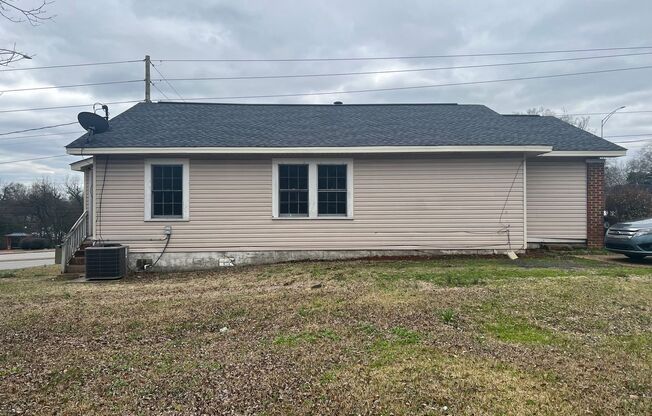 3 bedroom 2 bathroom home across from Stillman College