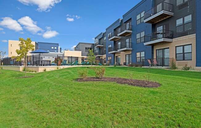 Outside The Lafayette Apartment Homes, Dean Weidner Investments Apartments for rent Fitchburg, WI