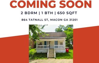 864 Tatnall - 2 BR & 1 BATH