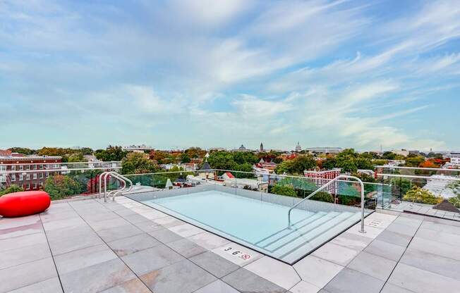 The Stanton rooftop infinity pool