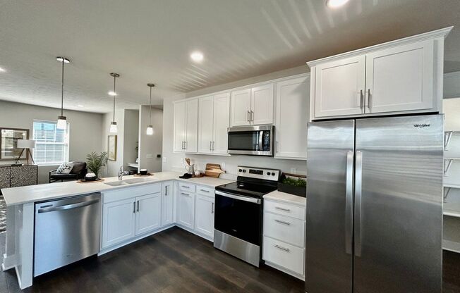 2 beds, 2 baths, 1,337 sqft, $1,895, Unit 20625 Spence Court Unit 201 Duplex w/Walk-In Pantry & Built-in Office Nook B1632 D3