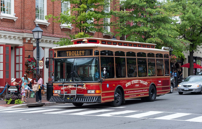 Bus Service at Clayborne Apartments, Virginia