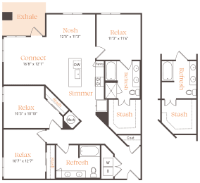 3 beds, 2 baths, 1,485 sqft, $2,499