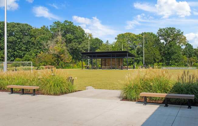 Lush Green Landscape at The Annaline, Nashville, TN