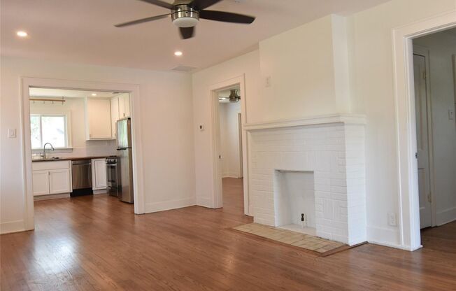 Darling 2 bedroom 1 bath brick cottage Tudor.
