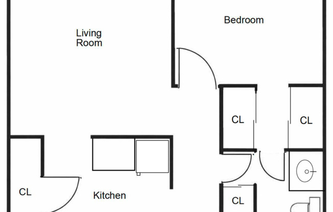 1 bed, 1 bath, 650 sqft, $1,549, Unit 450-104