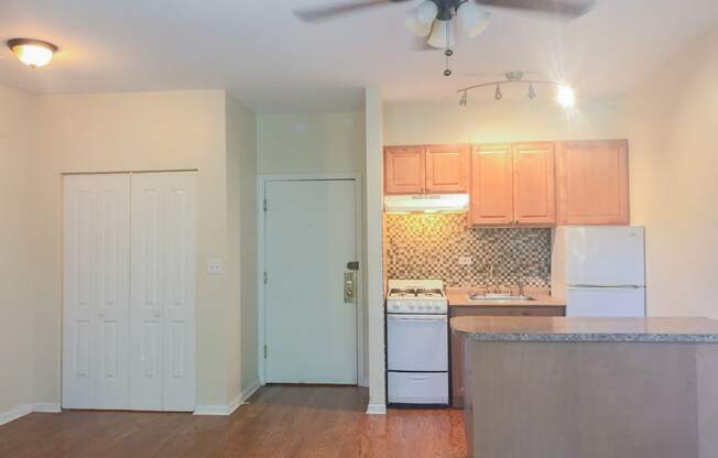 1 Bed 1 Bath - Kitchen/Entrance