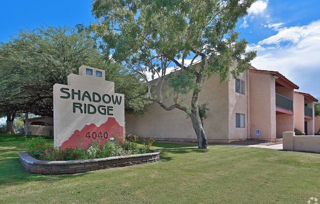 Shadow Ridge 1 & 2 Bedroom Units Available Now!!