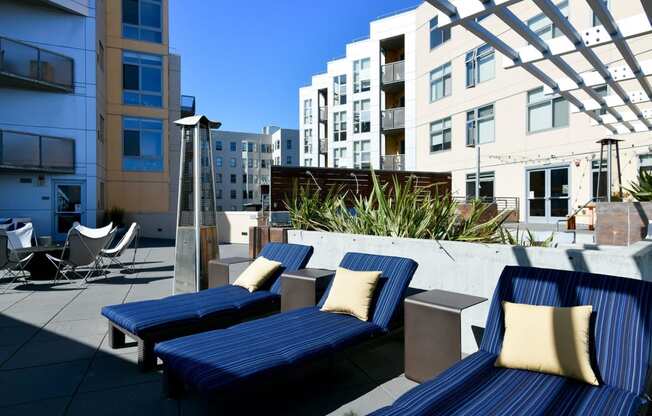 Sundeck at Venn Apartments, San Francisco, California