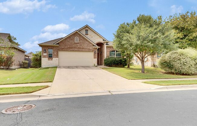 Stunning single-story home in Pflugerville, TX