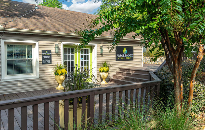 Private Balcony at Arbor Pointe at Hillcrest, Arkansas, 72205