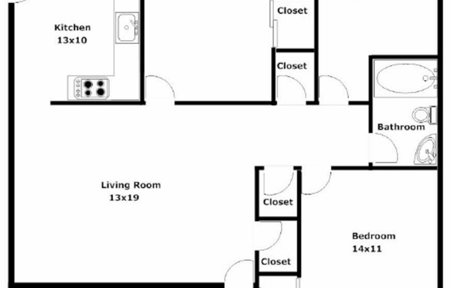 3 beds, 1 bath, 1,016 sqft, $1,395, Unit 3920 NE 1 TER