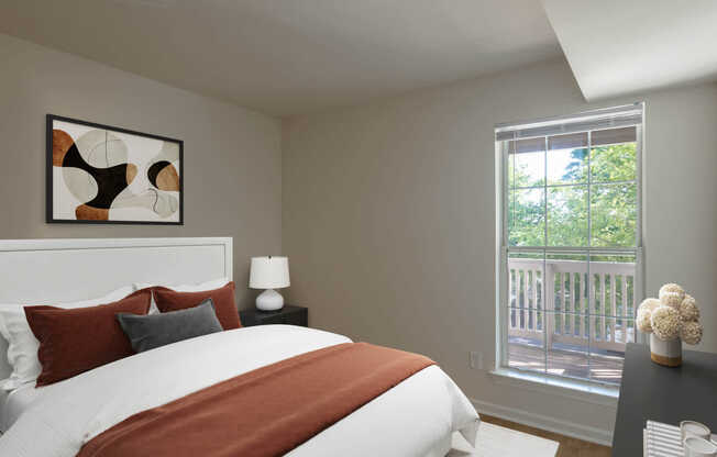 Bedroom with Hard Surface Flooring