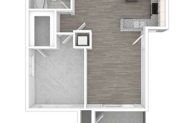 1 bed, 1 bath, 655 sqft, $2,923