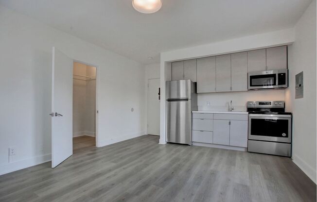 Studio, 1 bath, 270 sqft, $1,095, Unit 111
