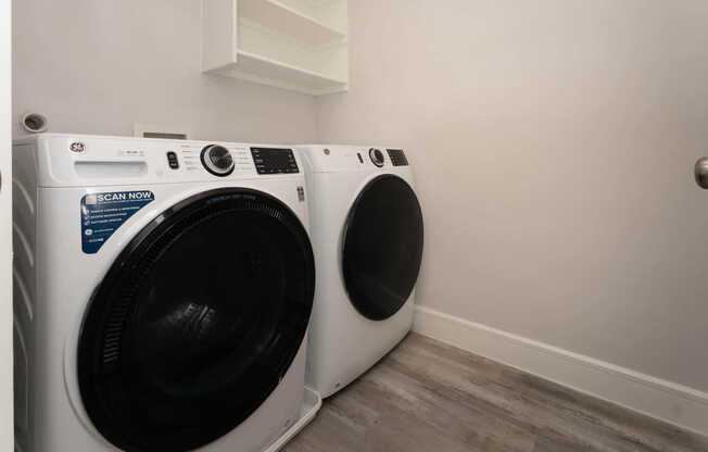 In-home Washer and Dryer