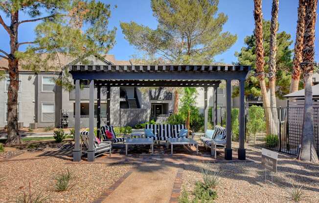 Sitting area at Villa Serena, Henderson