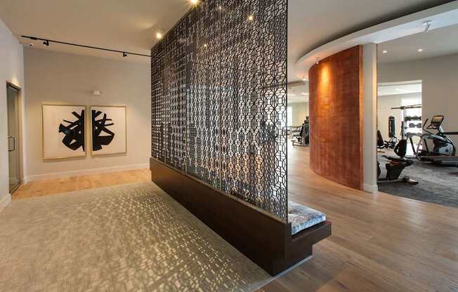 Clubhouse with fitness center