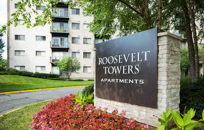 Exterior at Roosevelt Towers Apartments, Falls Church, Virginia
