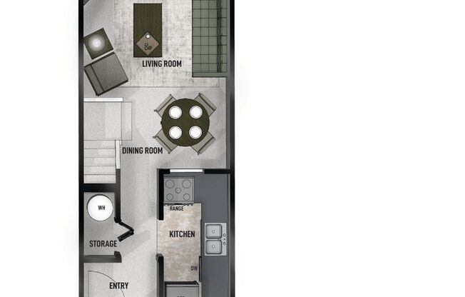 1 bed, 1 bath, 625 sqft, $1,416, Unit 0035