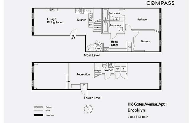 3 beds, 2.5 baths, 1,781 sqft, $4,492, Unit GARDEN