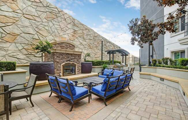 Outdoor Lounge at Apex Mission Valley, San Diego, CA