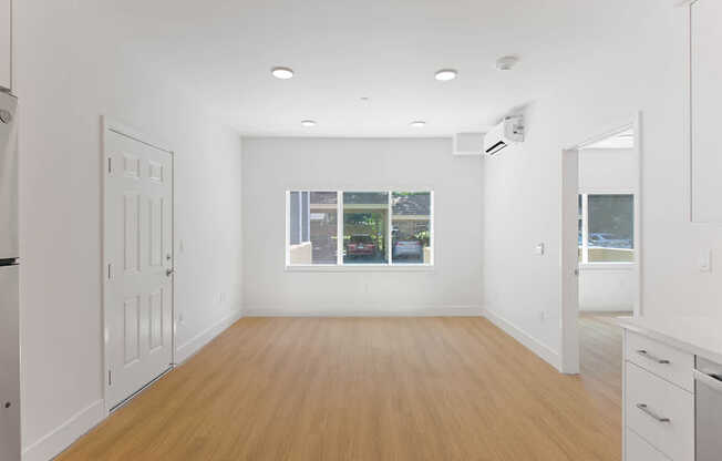 Living Room with Hard Surface Flooring