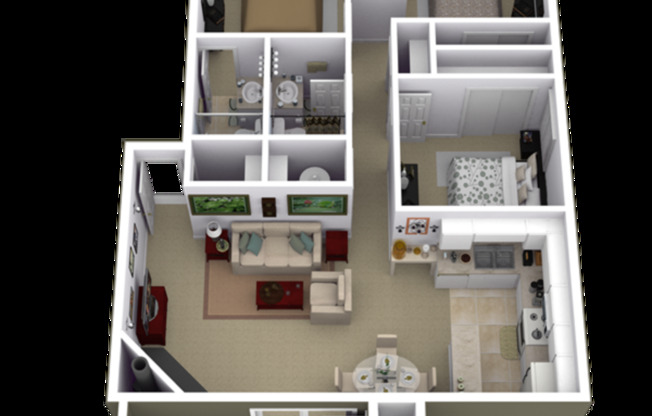 3 beds, 2 baths, 1,194 sqft, $1,595
