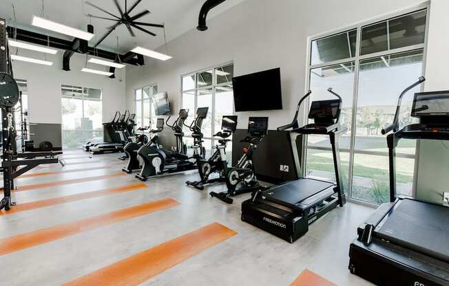 Running and Workout Equipment at Parc at Day Dairy Apartments and Townhomes, Utah